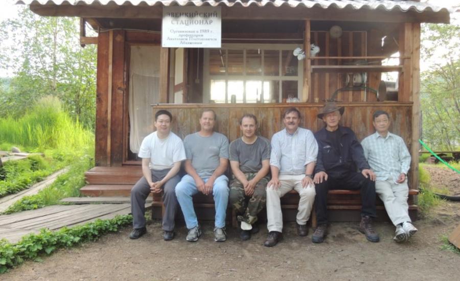 Members of the 2012 Siberian Forest Expedition to the Embenchime River in central Siberia.
